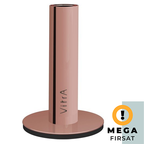 VitrA Origin A4489626 Tekli Diş Fırçalığı, Yerden, Bakır