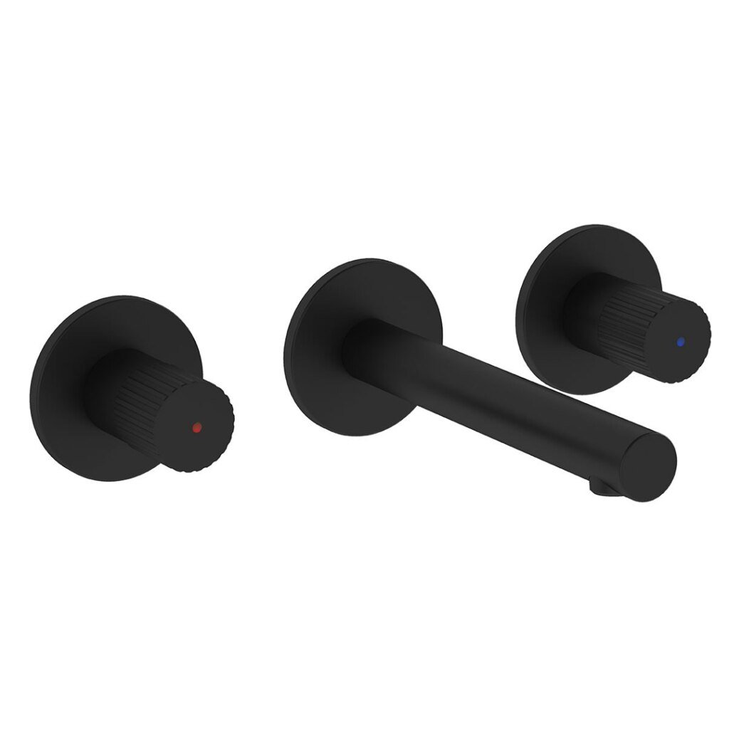 VitrA Origin A4258236 Ankastre Lavabo Bataryası Sıva Üstü Mat Siyah