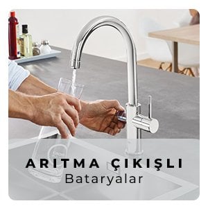 arıtmalı mutfak bataryası