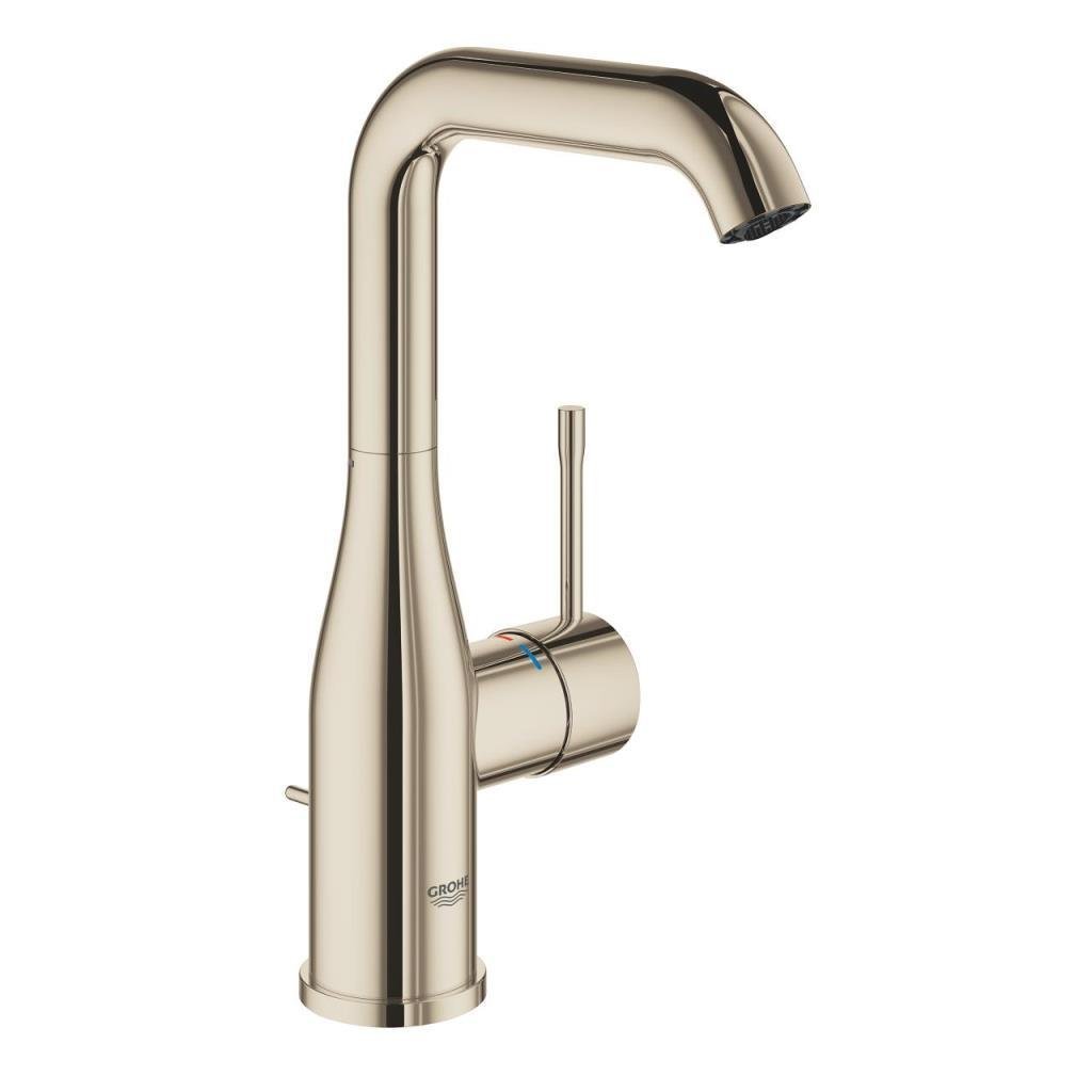 Grohe Lavabo Bataryası Essence L-Boyut Polished Nickel - 32628BE1