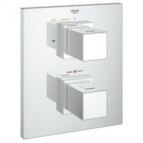 Grohe Grohterm Cube Termostatık Banyo Bataryası
