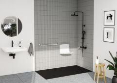 VitrA Arkitekta A44473 Katlanabilir Duş Oturağı, Beyaz