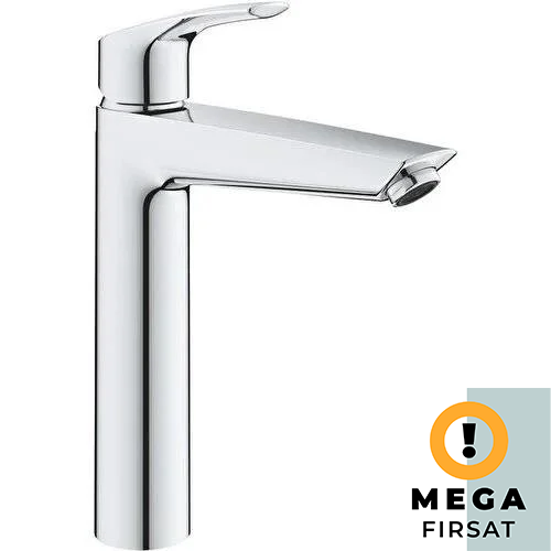 Grohe Eurosmart Tek Kumandalı Lavabo Bataryası Xl-Boyut - 23971003