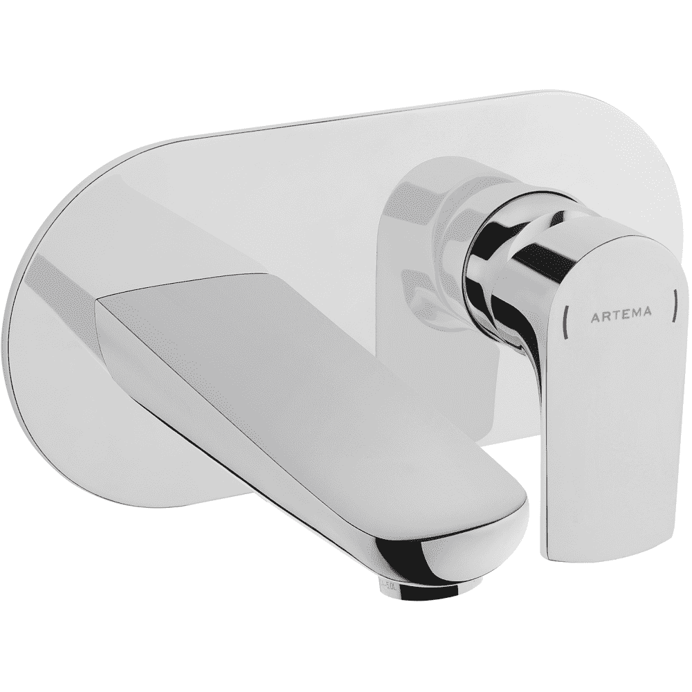 Artema Sento A42539 Ankastre Lavabo Bataryası, Sıva Üstü, Krom (Sıva Üstü Grubu)