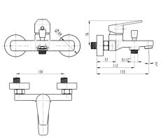 Bien Ferra Banyo Bataryası