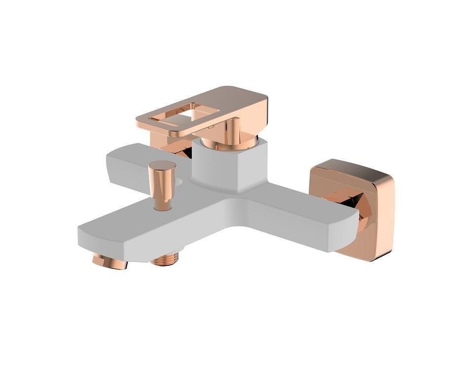 Clara Plus Colours Banyo Bataryası Beyaz - Rose Gold