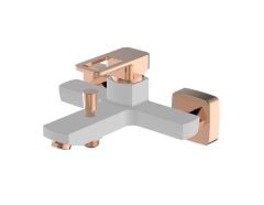 Clara Plus Colours Banyo Bataryası Beyaz - Rose Gold