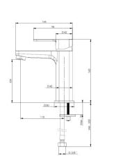 Bien Goya Lavabo Bataryası - Krom