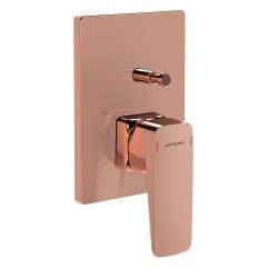 Artema Root Square Ankastre Banyo Bataryası Bakır A4275226