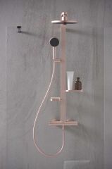 İdeal Standard BD583RO Ceratherm Al Termostatik Duş Sistemi - Rose