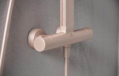 İdeal Standard BD583RO Ceratherm Al Termostatik Duş Sistemi - Rose