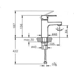 Artema Nora S Lavabo Bataryası A42878