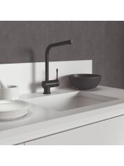 Ideal Standard Ceralook Kuğu Eviye Bataryası-Mat Siyah