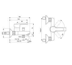Ideal Standard B1487Aa Idealstream Banyo Bataryası