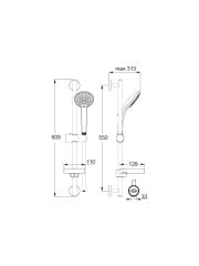 Ideal Standard Idealrain Sürgülü Duş Seti 100 3F - B9415AA