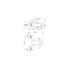 Ideal Standard BD256AA Ceraplan Banyo Bataryası