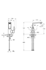 Artema Suit L A42466 Lavabo Bataryası Krom