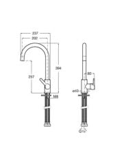 Roca Mencia Cold Start Eviye Bataryası Mat Siyah A5A7409Cn0