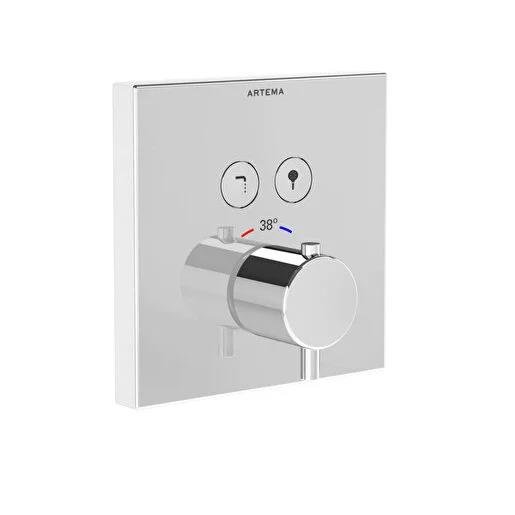 Artema AquaHeat Termostatik Ankastre Banyo Bataryası (Sıva Üstü Grubu)