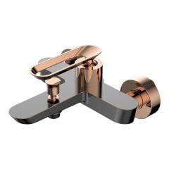Hermes Banyo Bataryası Fırçalı Siyah Rose Gold - BB01009404