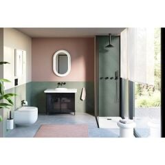 VitrA Liquid Tuvalet Fırçalığı - Parlak Siyah