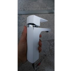 Bien Salvo - Lavabo Bataryası - İpek pütürlü Mat Beyaz  - Defolu Ürünler Kategorisi(Kopya)