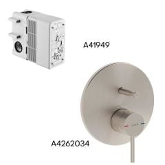 Vitra Origin Ankastre Duş Seti 2F Nikel 6 Parça