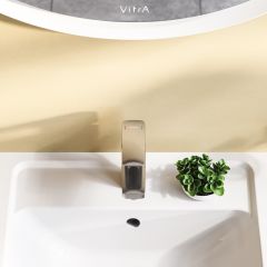 Artema Root Square A42731 Yüksek Lavabo Bataryası, Krom
