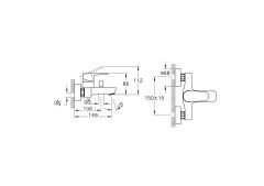Artema Flow Soft Banyo Bataryası Krom A42946