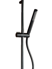 Artema A45725 Siyah Sürgülü Duş Takımı Matt Black