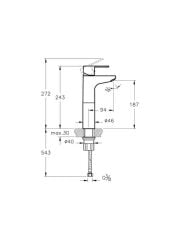 Artema A42586 Win S Yüksek Lavabo Bataryası