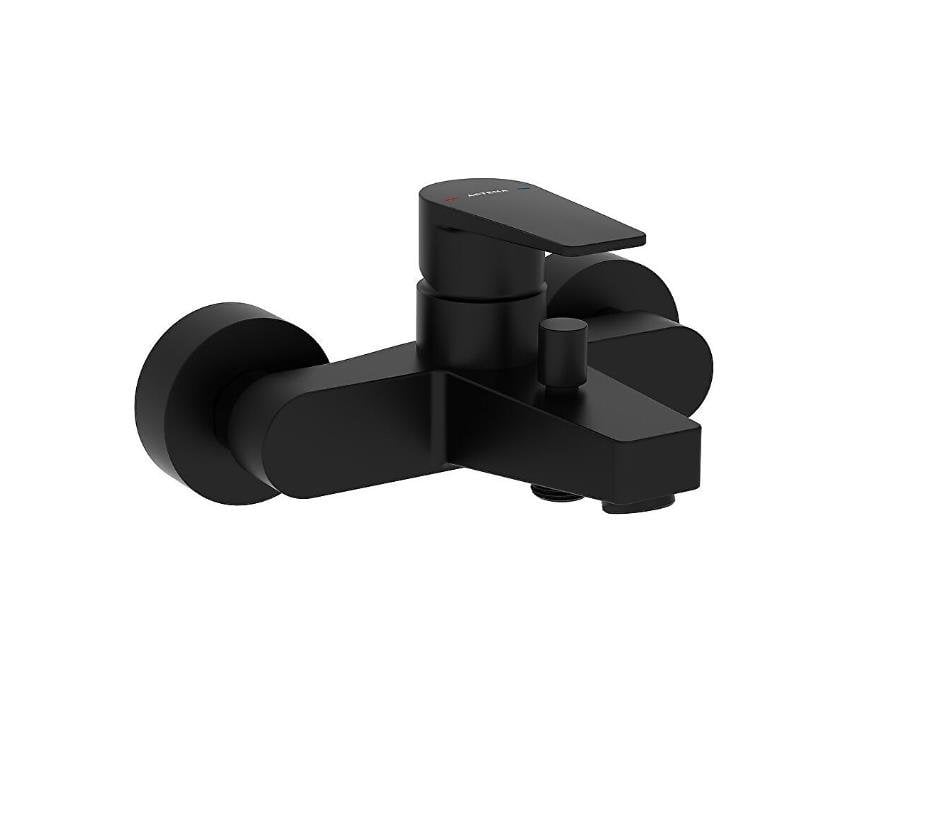 Artema Flow Square A4306336 Mat Siyah Banyo Bataryası