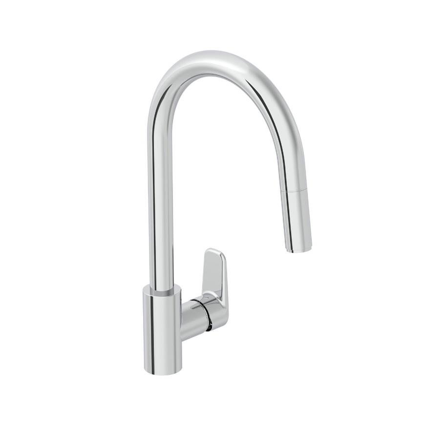Artema Flow Soft Spiralli Eviye Bataryası Krom