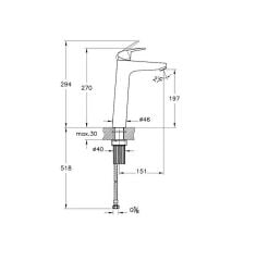 Artema Flow Round Lavabo Bataryası - A42927