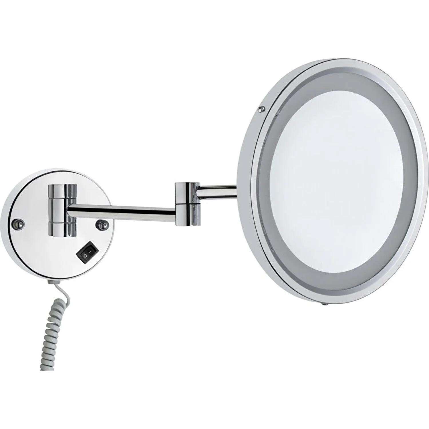 VitrA Arkitekta A44010 Ledli Makyaj ve Traş Aynası Krom